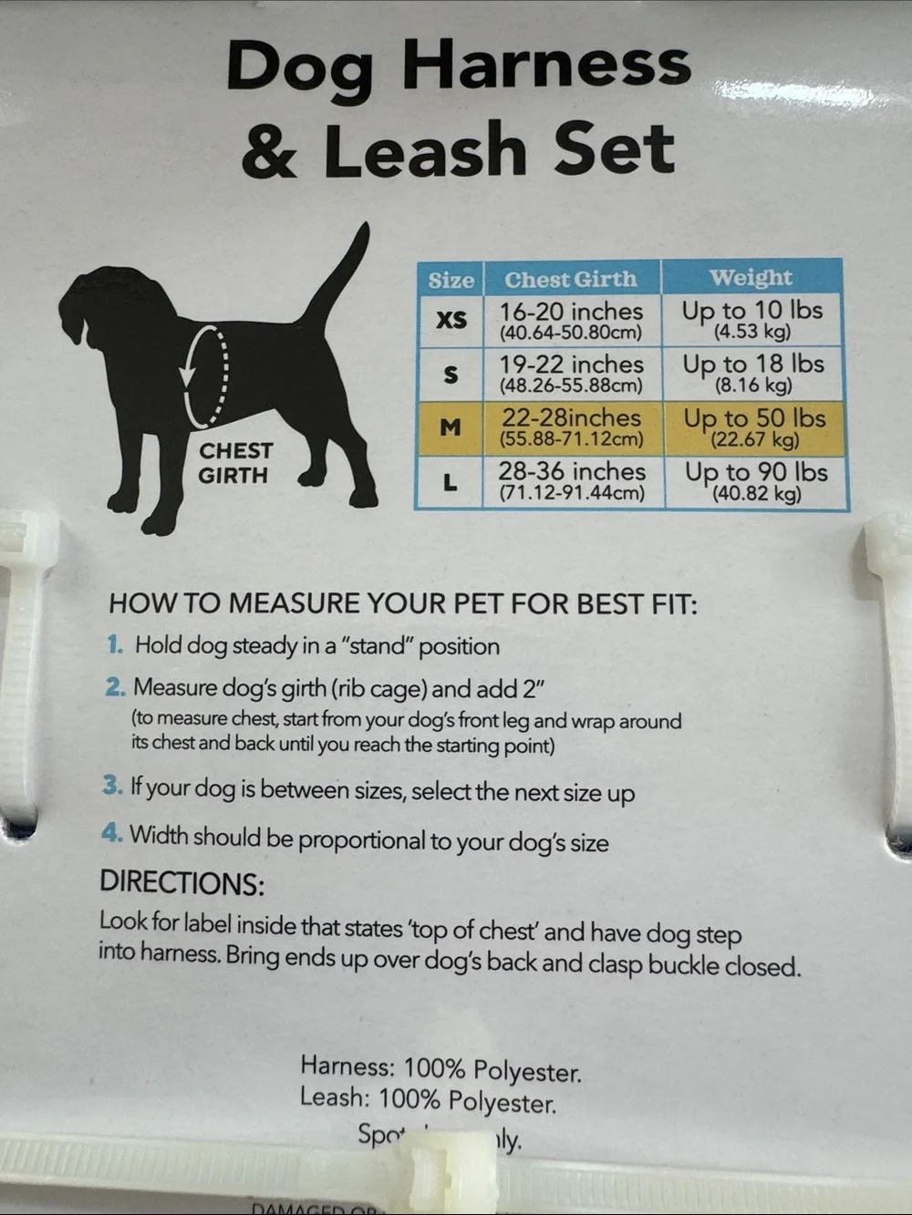 Buttons & Bones Dog Harness & Leash Set